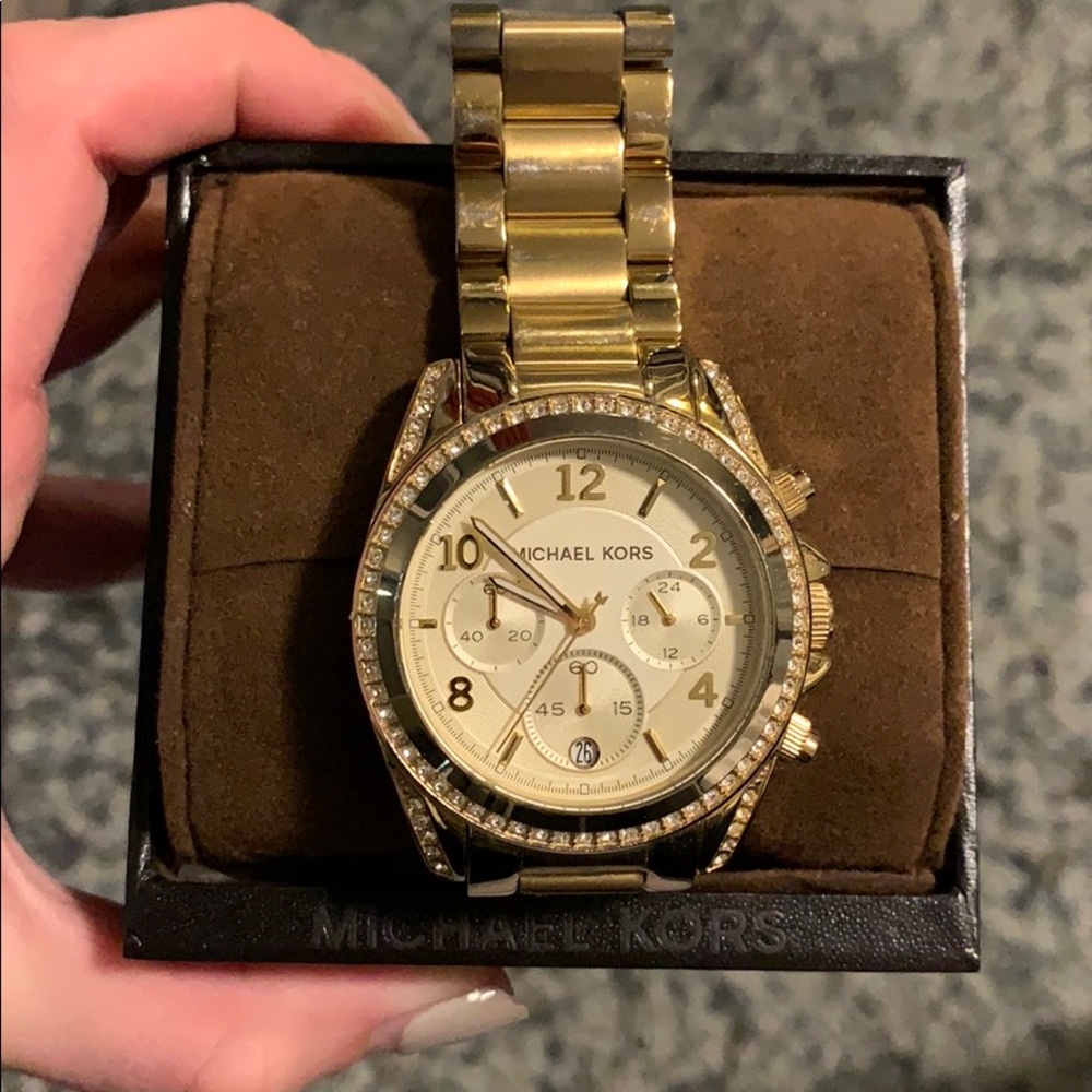 Michael Kors gold watch